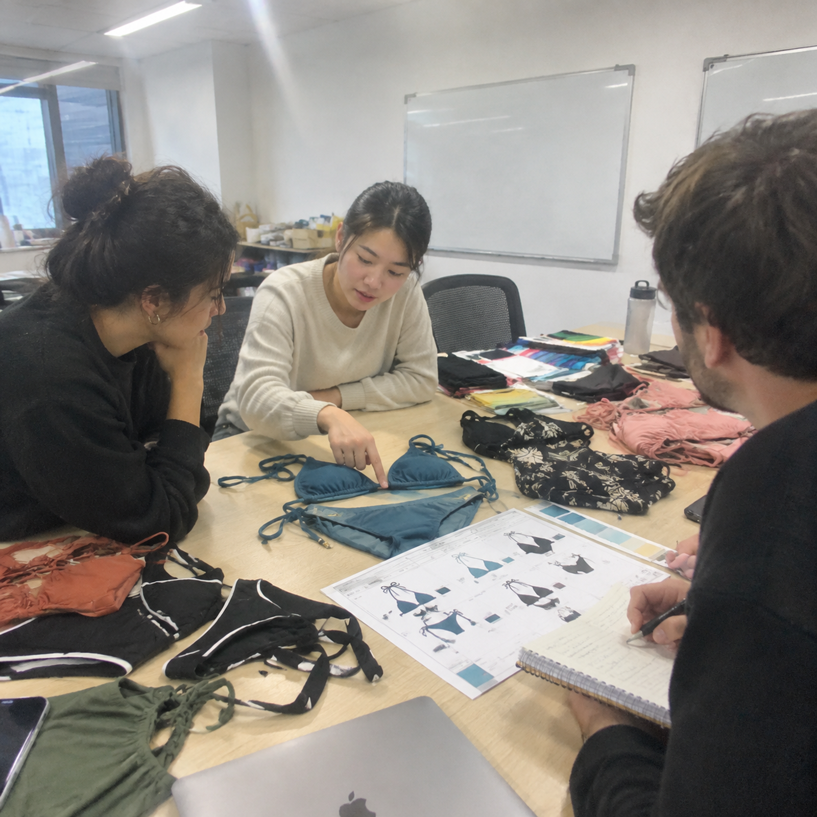 swimwear collection planning for a new brand